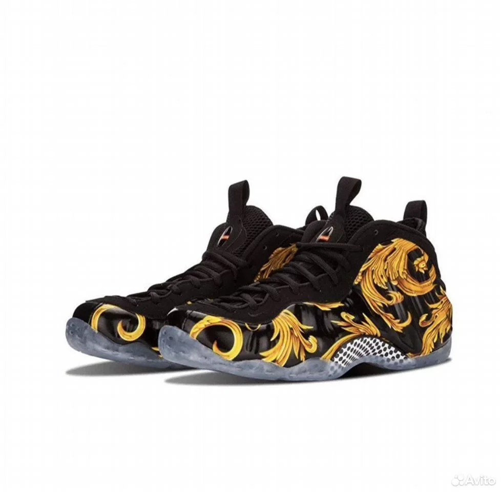 Кроссовки Nike x Supreme Foamposite One Black NYC - изображение 1