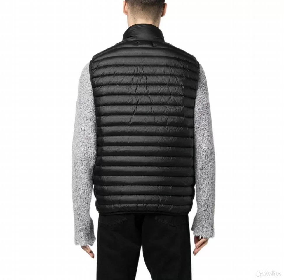 Жилетка Stone Island SS23 Logo Black - миниатюра 2