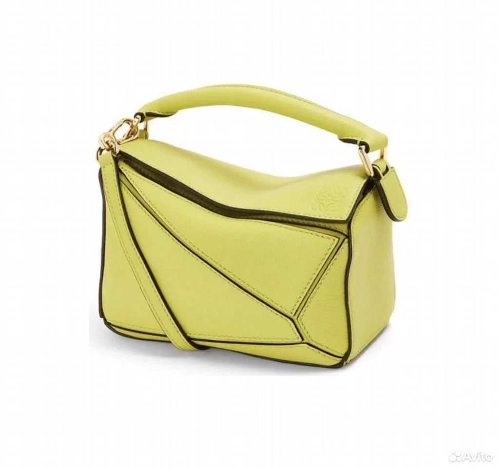 Сумка Loewe Puzzle Anagram Light Green - изображение 1