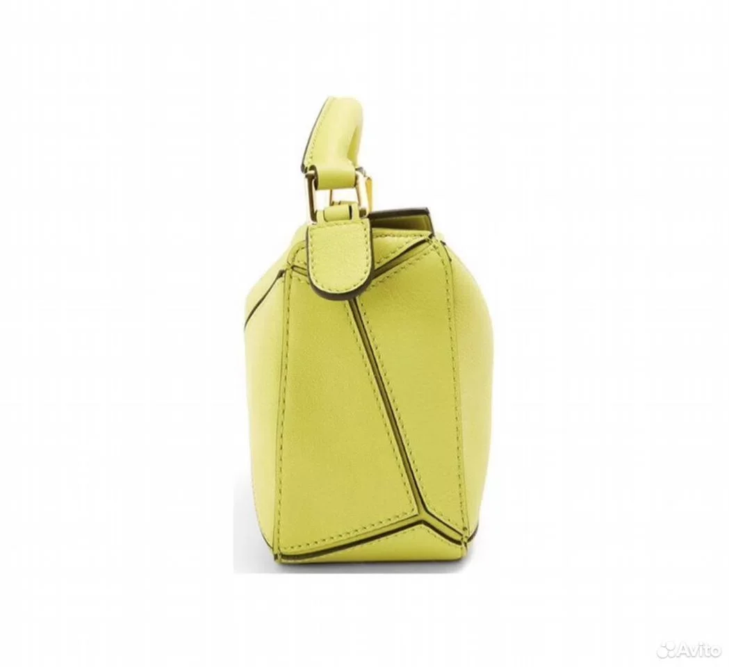Сумка Loewe Puzzle Anagram Light Green - миниатюра 3