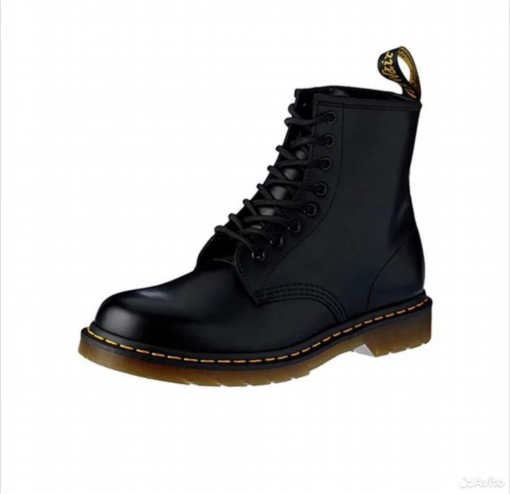 Ботинки Dr. Martens 1460 Smooth Leather - миниатюра 3