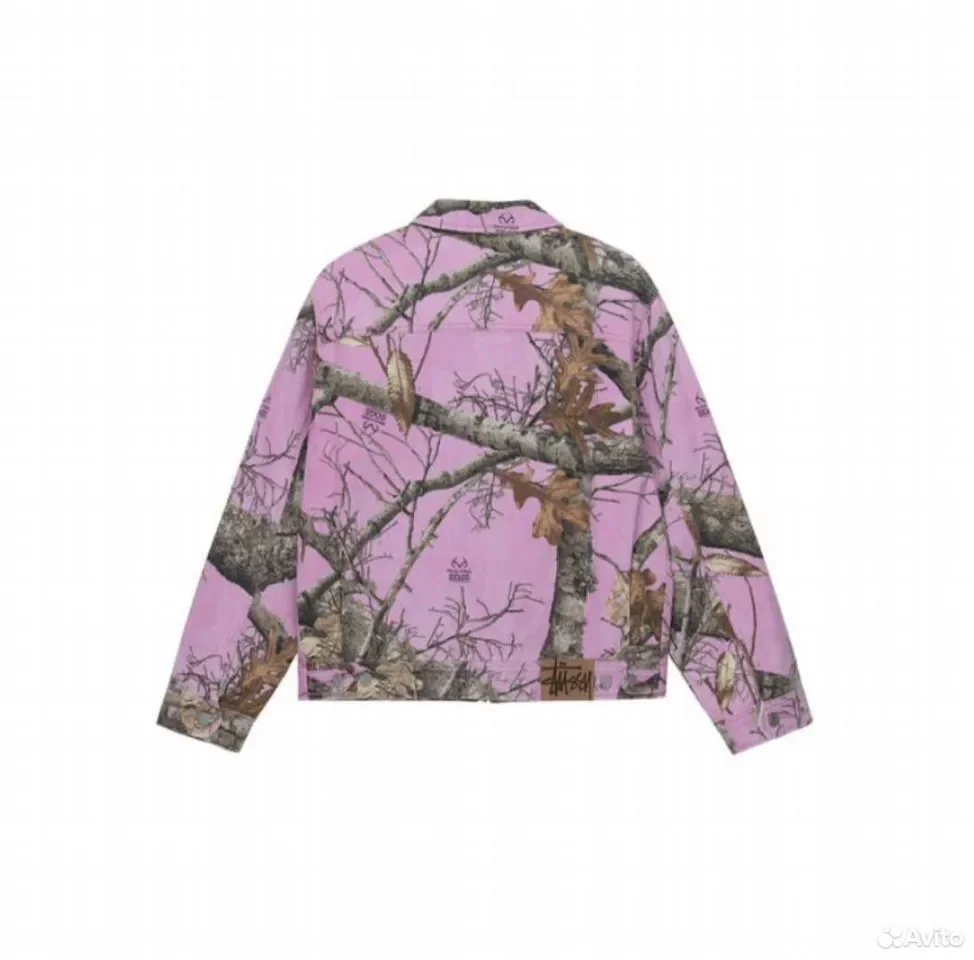 Рубашка Stussy Realtree Edge Zip - миниатюра 3