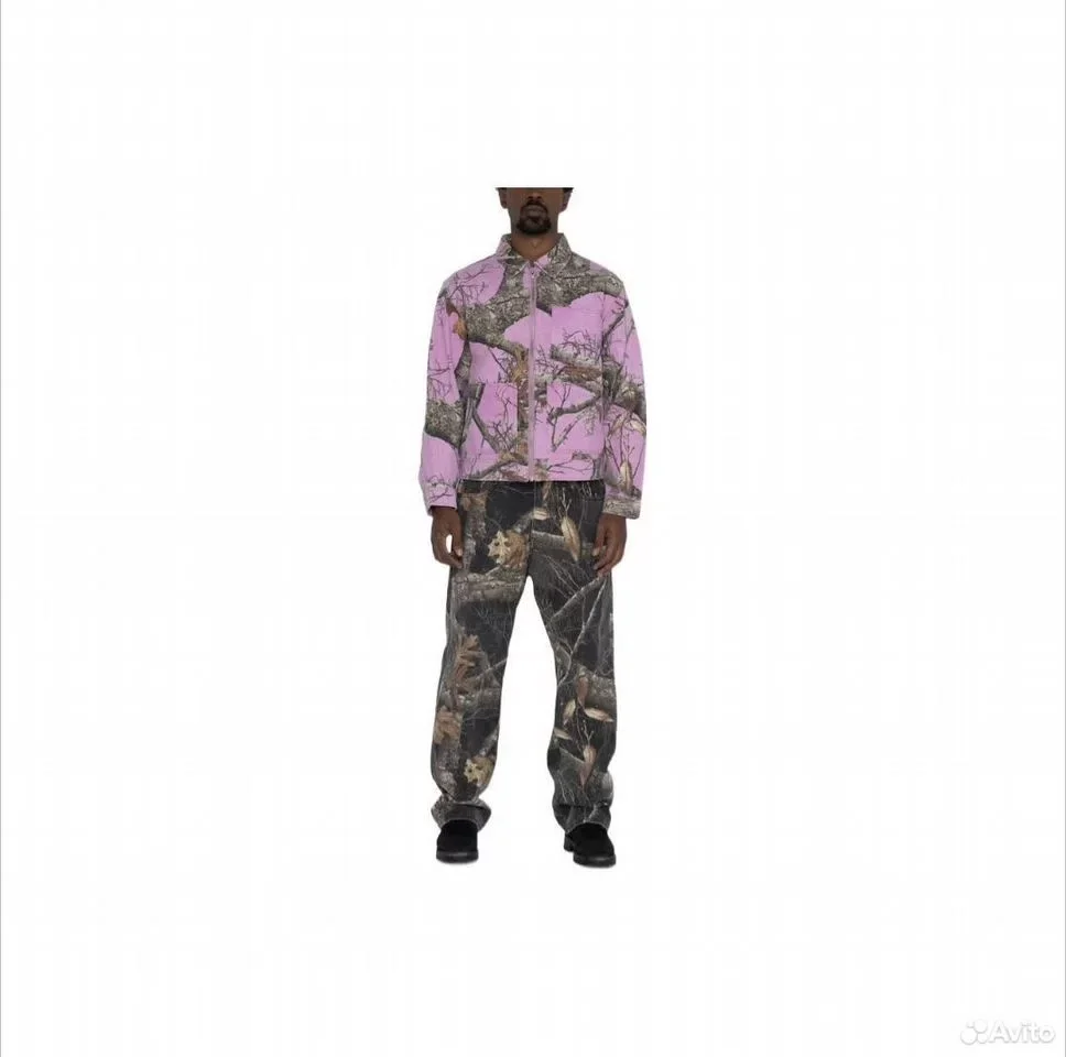 Рубашка Stussy Realtree Edge Zip - миниатюра 4