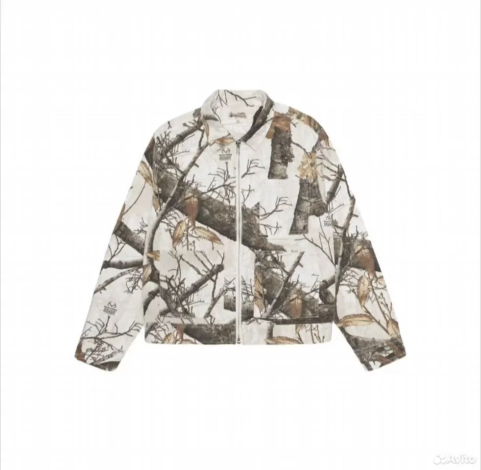 Рубашка Stussy Realtree Edge Zip - миниатюра 5