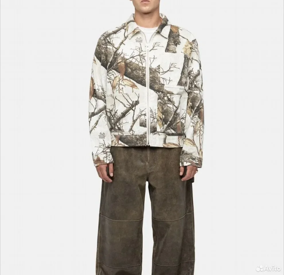 Рубашка Stussy Realtree Edge Zip - миниатюра 7