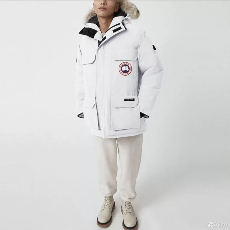 Парка Canada Goose Expedition Fusion Fit White - миниатюра 2