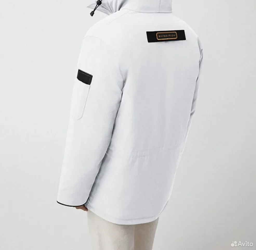 Парка Canada Goose Expedition Fusion Fit White - миниатюра 5