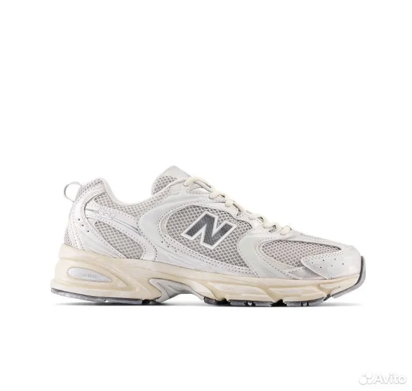 Кроссовки New Balance 530 Vintage Metallic Silver - миниатюра 2