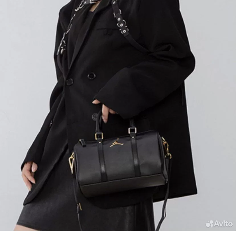 Сумка Jordan Logo Bag Black - миниатюра 3