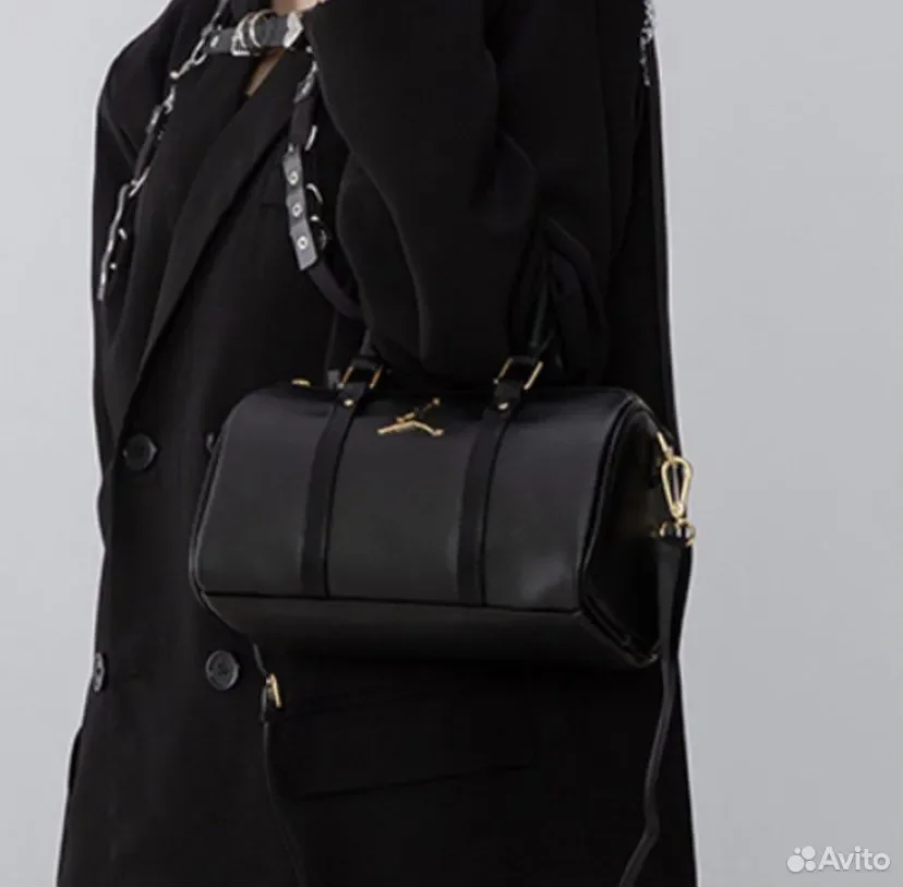 Сумка Jordan Logo Bag Black - миниатюра 4