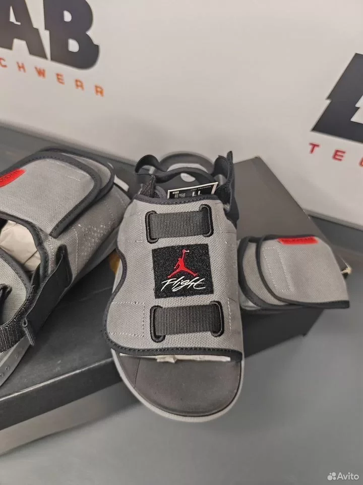 Сандали Jordan LS Slide "Smoke Gray" - миниатюра 4