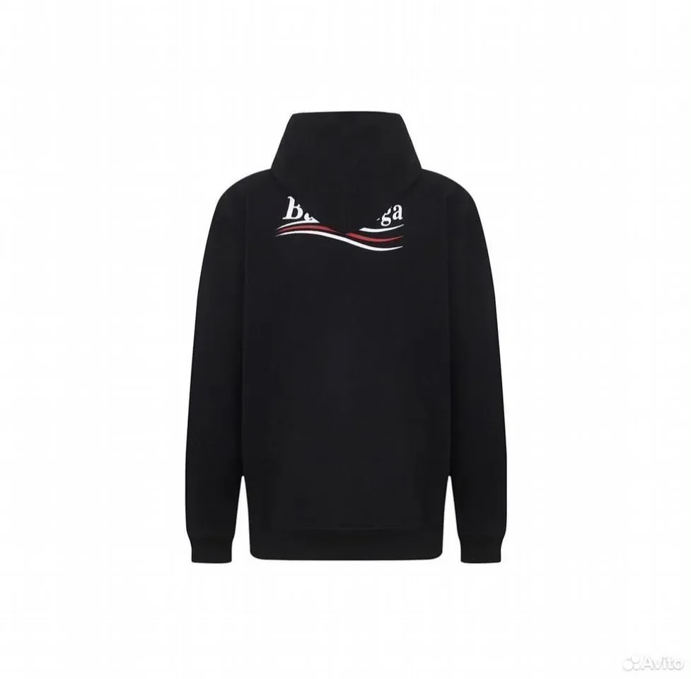 Худи Balenciaga Logo Hoodie - миниатюра 2