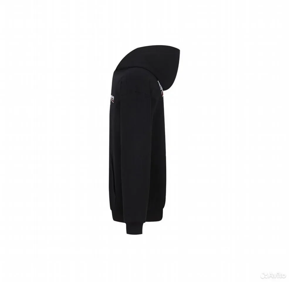 Худи Balenciaga Logo Hoodie - миниатюра 3