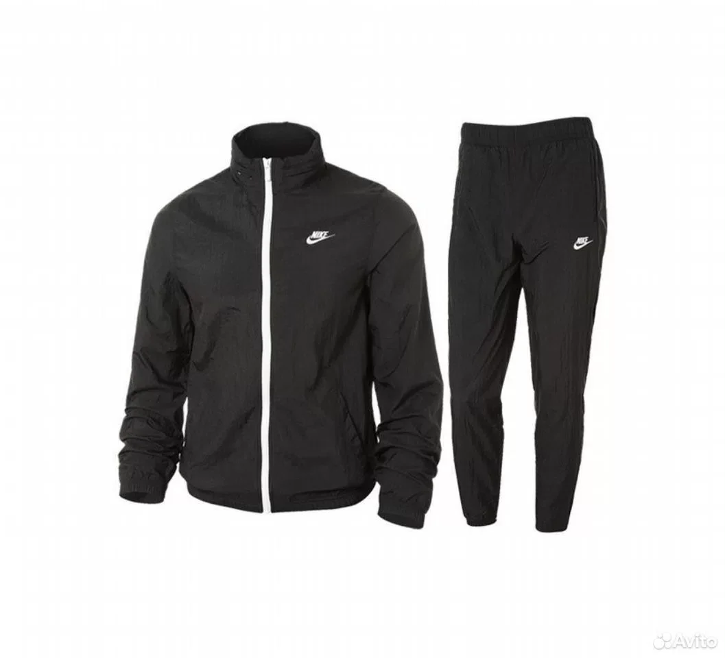 Спортивный костюм Nike Sportswear Essentials Black - изображение 1