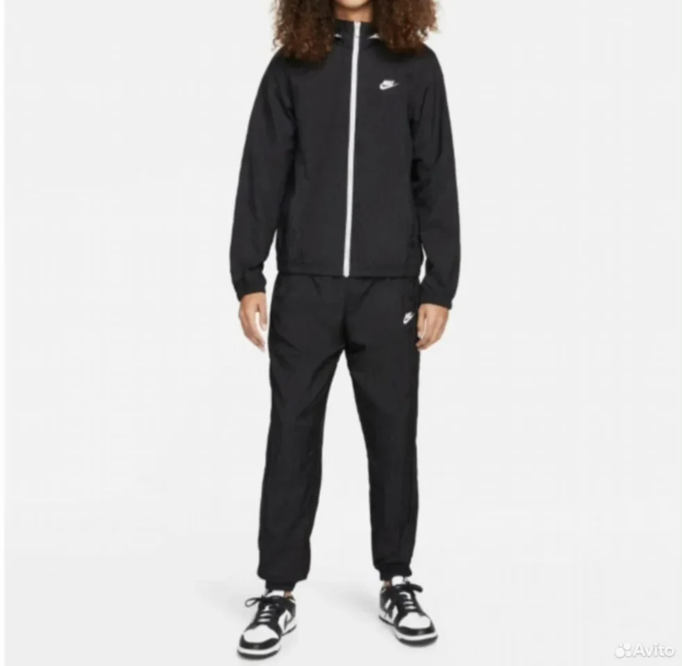 Спортивный костюм Nike Sportswear Essentials Black - миниатюра 2