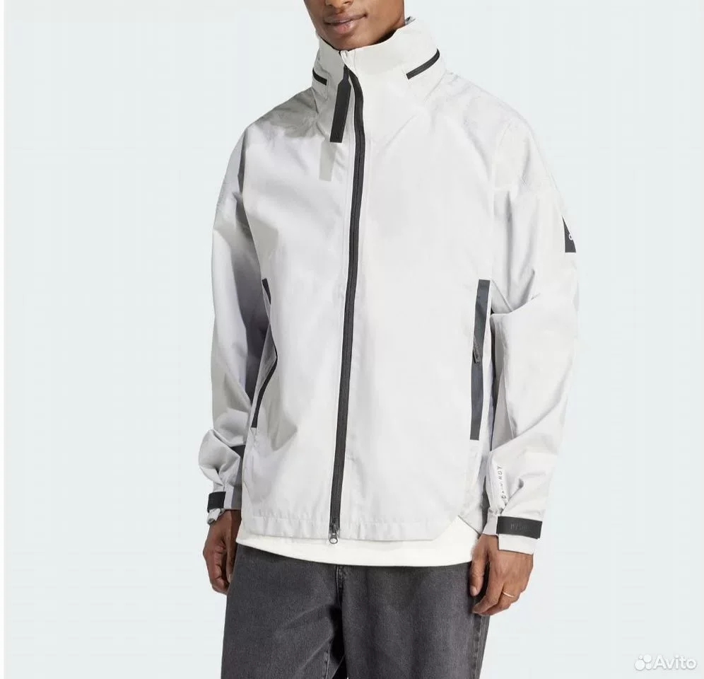 Ветровка Adidas Myshelter Jacket Whit - миниатюра 3