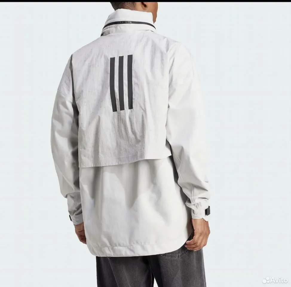 Ветровка Adidas Myshelter Jacket Whit - миниатюра 5