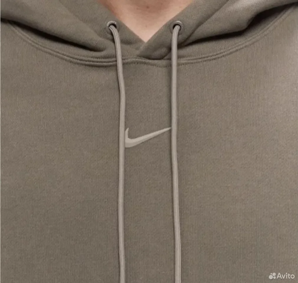 Худи Nike x Nocta SS24 Fleece Brown Grey - миниатюра 4
