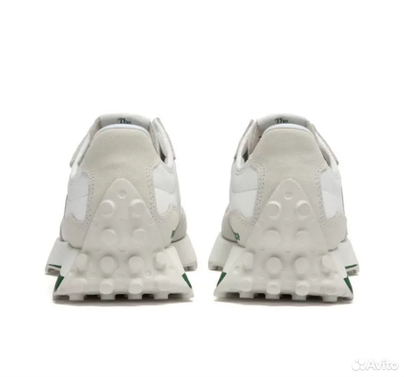 Кроссовки New Balance 327 «White Succulent Green» - миниатюра 4