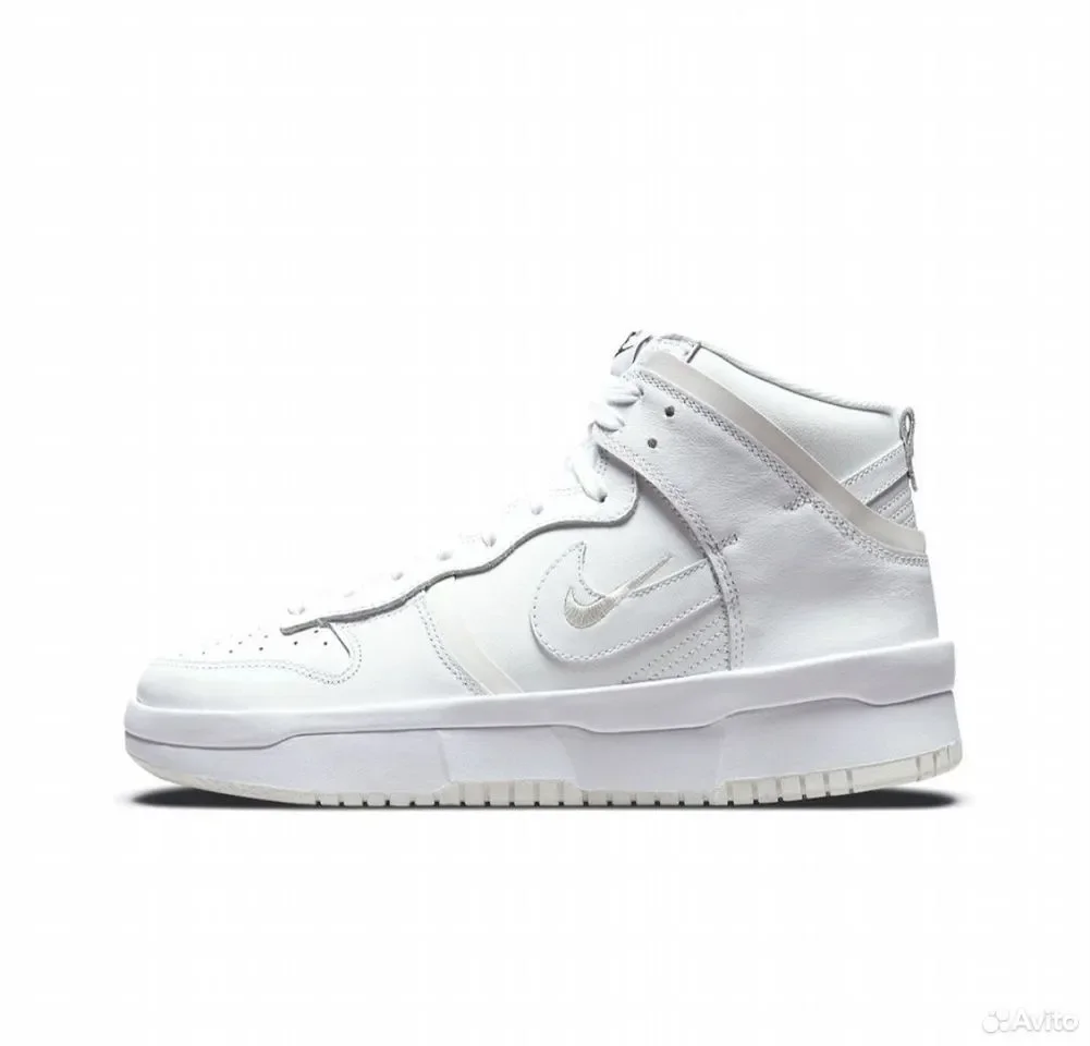 Кроссовки Nike Dunk High Up White - миниатюра 2