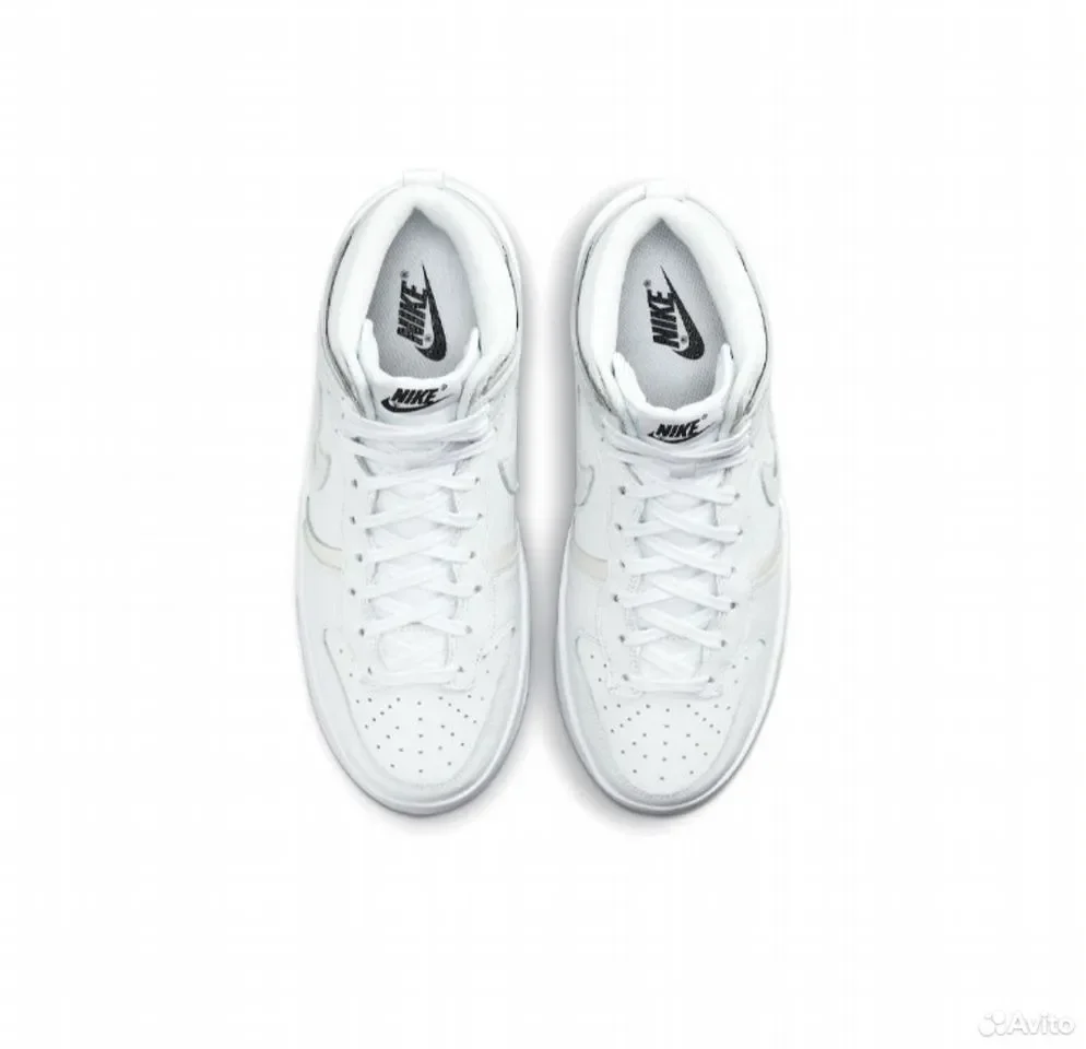 Кроссовки Nike Dunk High Up White - миниатюра 3