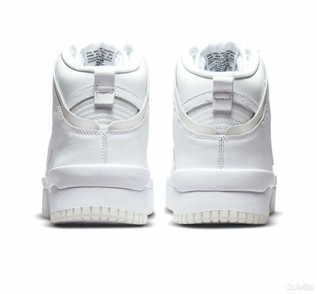 Кроссовки Nike Dunk High Up White - миниатюра 4