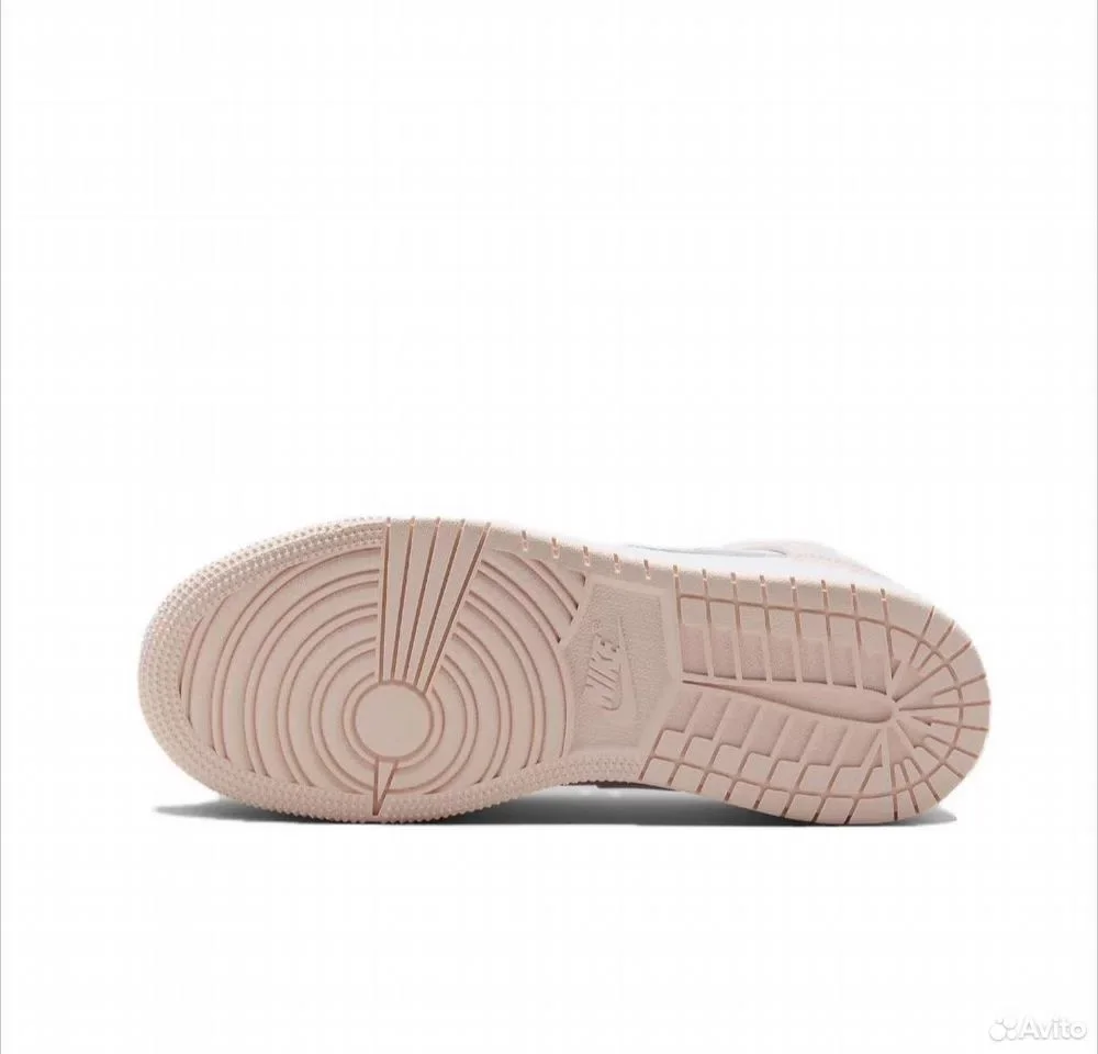 Кроссовки Nike Air Jordan 1 Mid Pink Wash - миниатюра 4