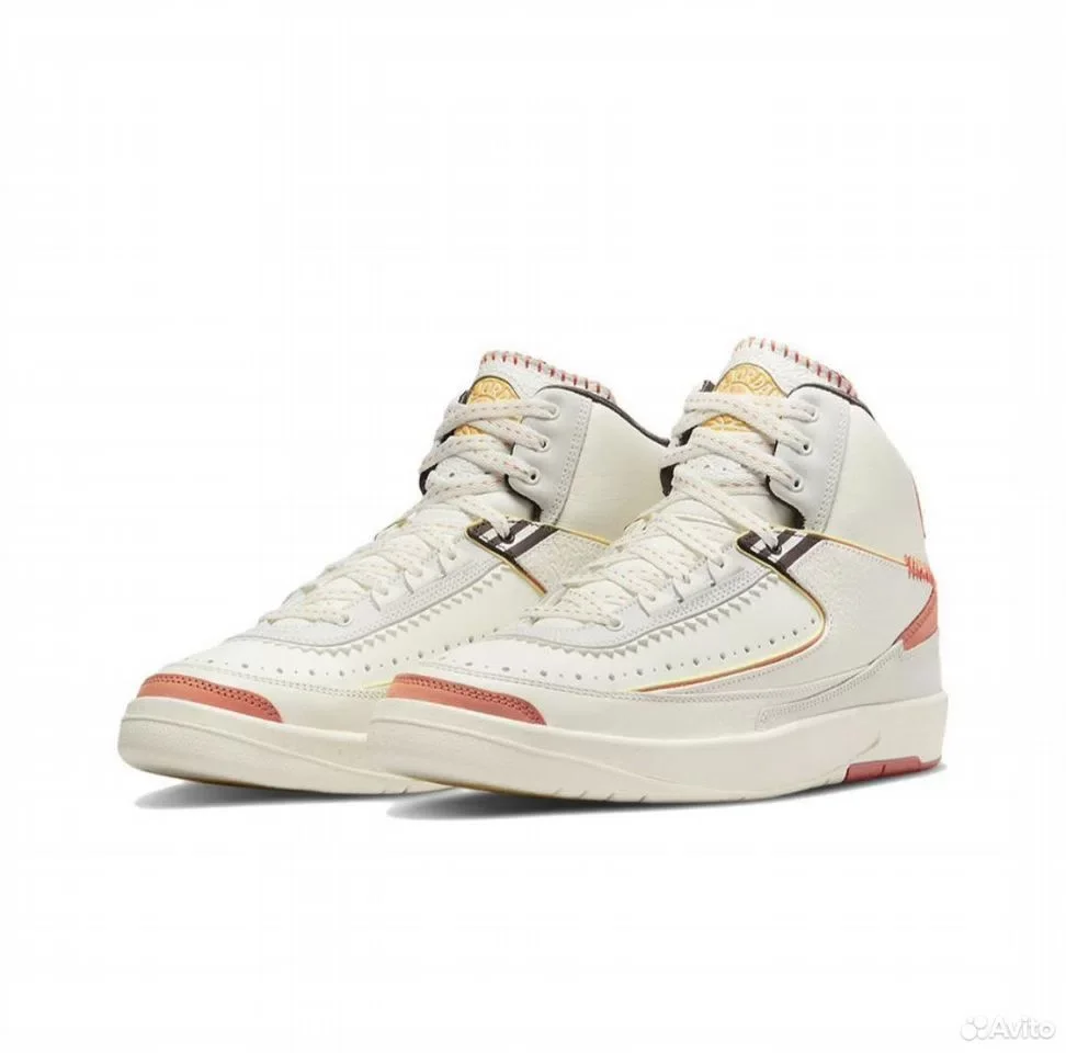 Кроссовки Nike Air Jordan 2 x Maison Chateau Rouge - изображение 1