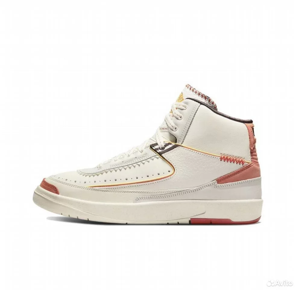 Кроссовки Nike Air Jordan 2 x Maison Chateau Rouge - миниатюра 2
