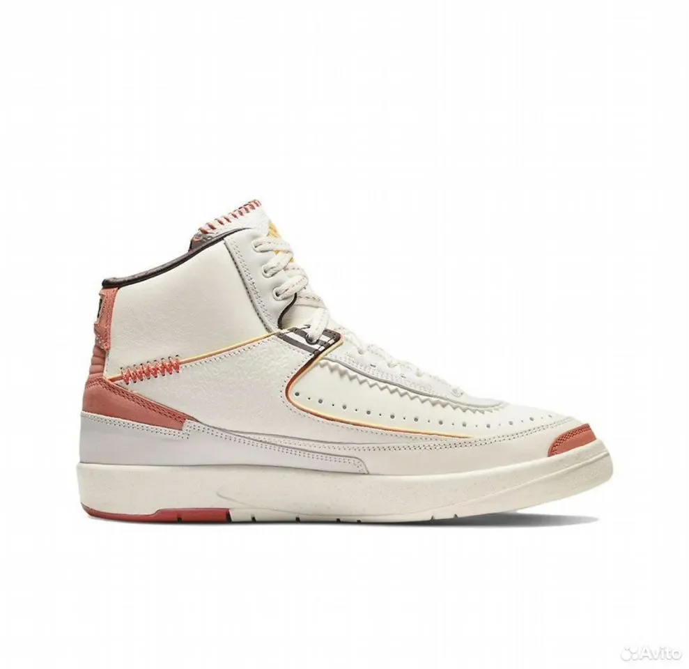 Кроссовки Nike Air Jordan 2 x Maison Chateau Rouge - миниатюра 3