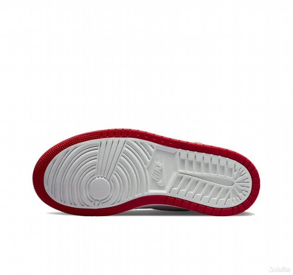 Кроссовки Air Jordan 1 zoom cmft Fire red Hot - миниатюра 6