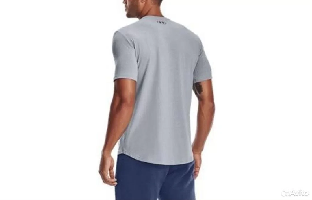 Футболка Under Armour Project Rock Grey - миниатюра 3