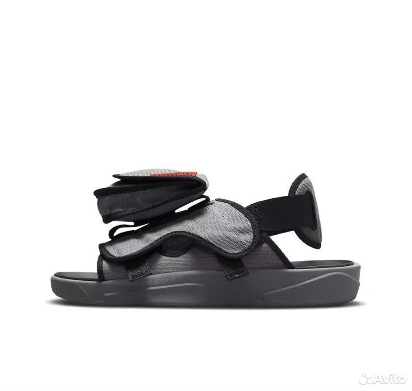 Тапочки Jordan LS Slide 'Smoke Grey' - изображение 1