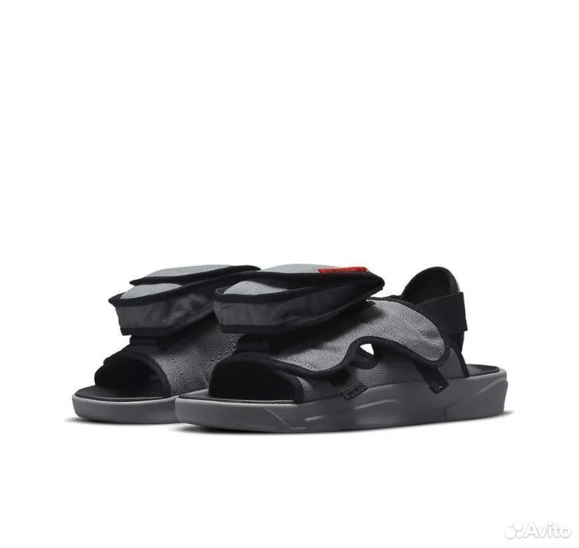 Тапочки Jordan LS Slide 'Smoke Grey' - миниатюра 3