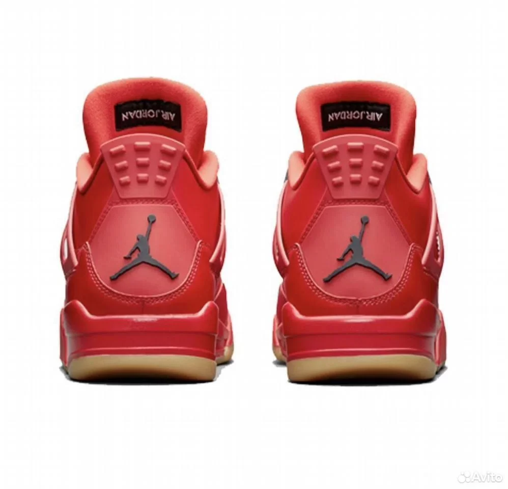 Кроссовки Nike Air Jordan 4 Retro Fire Red - миниатюра 2