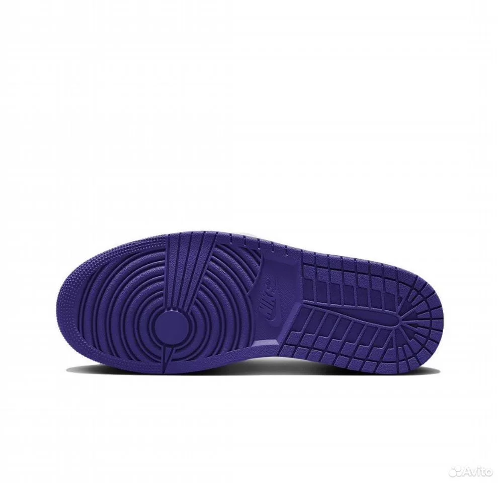 Кроссовки Nike Air Jordan 1 Low Blue - миниатюра 10