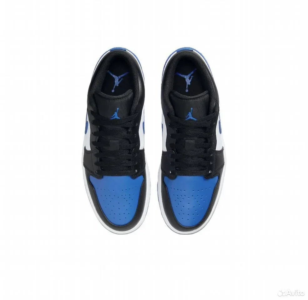 Кроссовки Nike Air Jordan 1 Low Blue - миниатюра 3