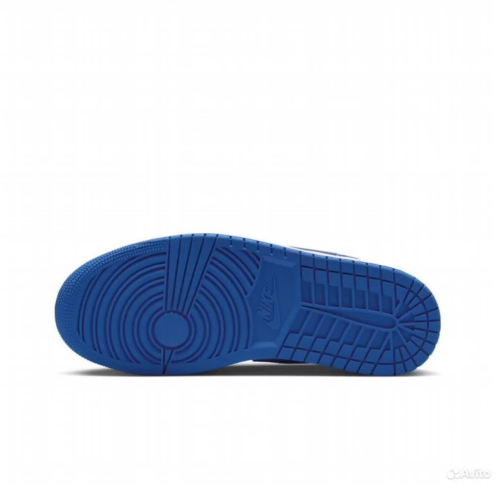 Кроссовки Nike Air Jordan 1 Low Blue - миниатюра 4