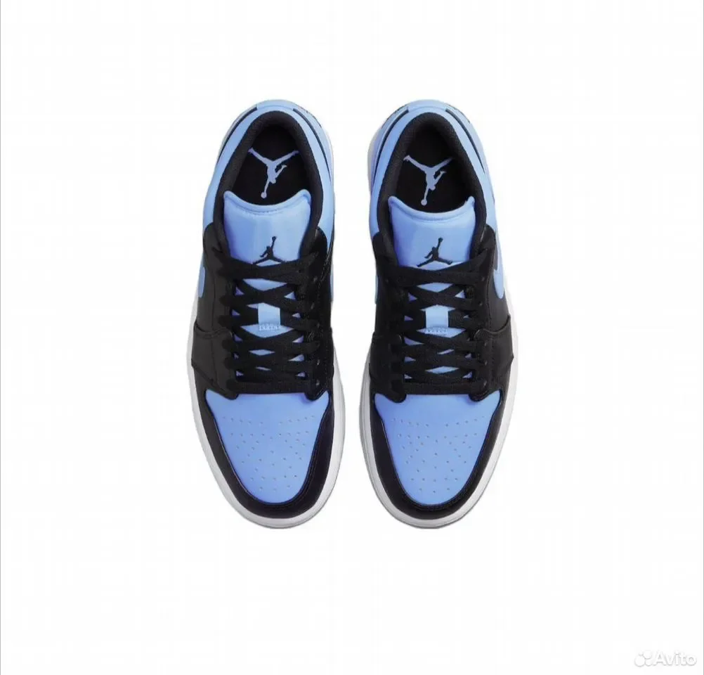 Кроссовки Nike Air Jordan 1 Low Blue - миниатюра 6