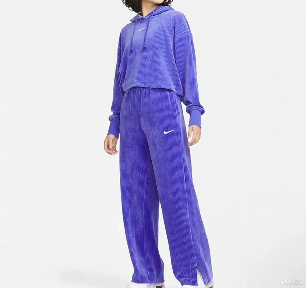 Штаны Nike NSW Velour Logo - миниатюра 3