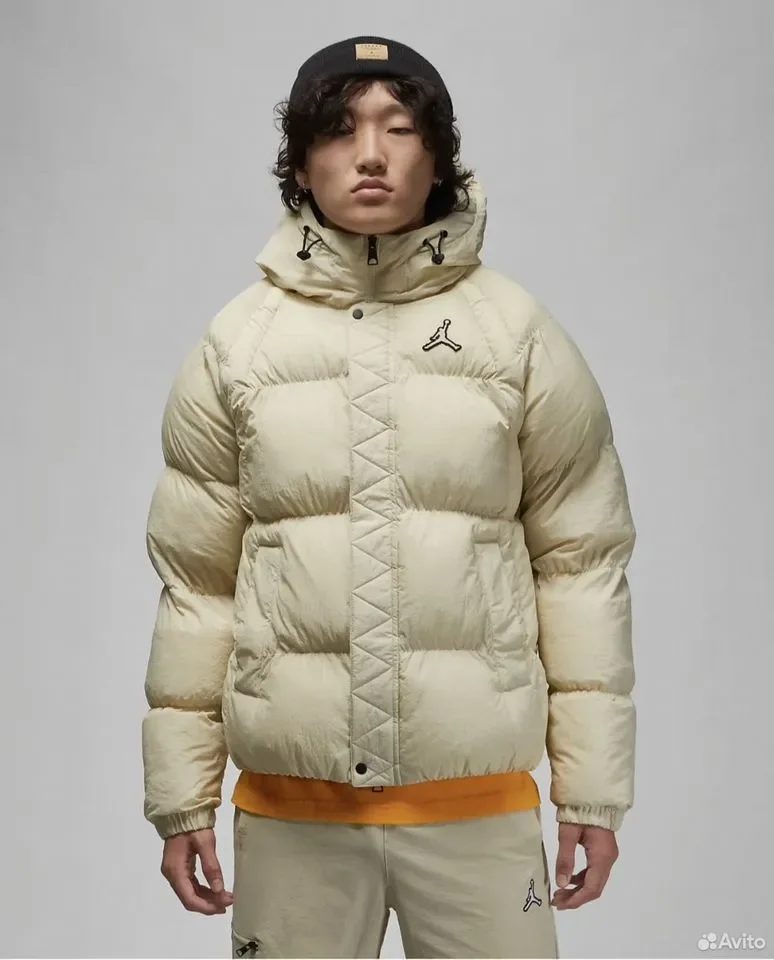 Пуховик Jordan Puffer Jacket Essentials Logo White - изображение 1
