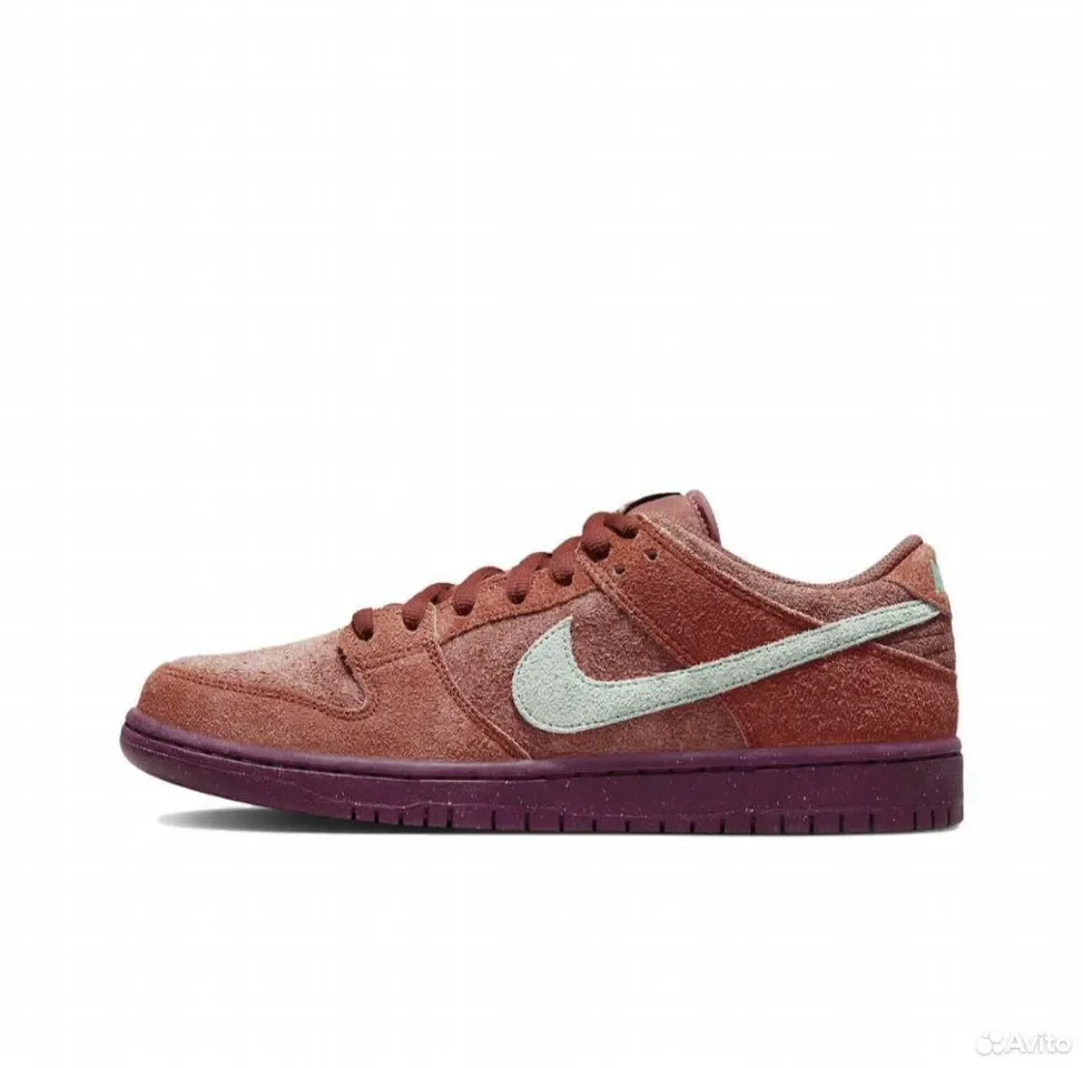 Кроссовки Nike Dunk Low Mystic Red and Rosewood - миниатюра 2