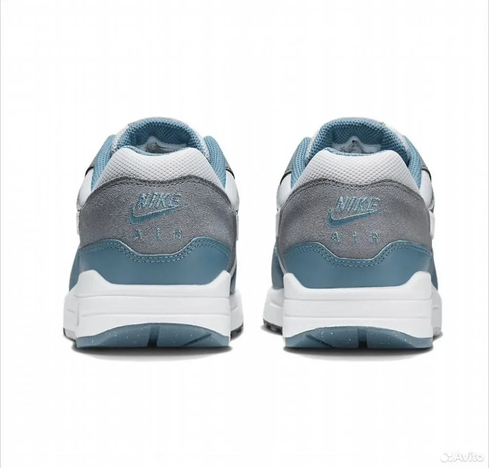 Кроссовки Nike Air Max 1 Noise Aqua and Cool Grey - миниатюра 6