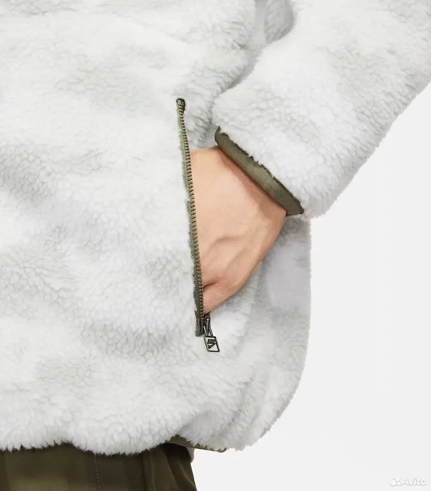 Куртка Nike Fleece+ Full-Zip Reversible Top - миниатюра 4