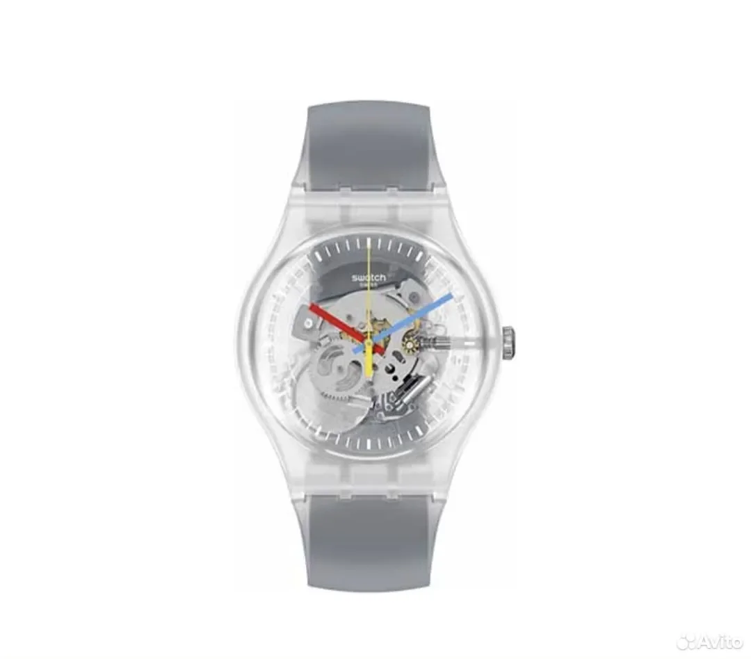 Часы Swatch Clearly Black Srtiped - изображение 1