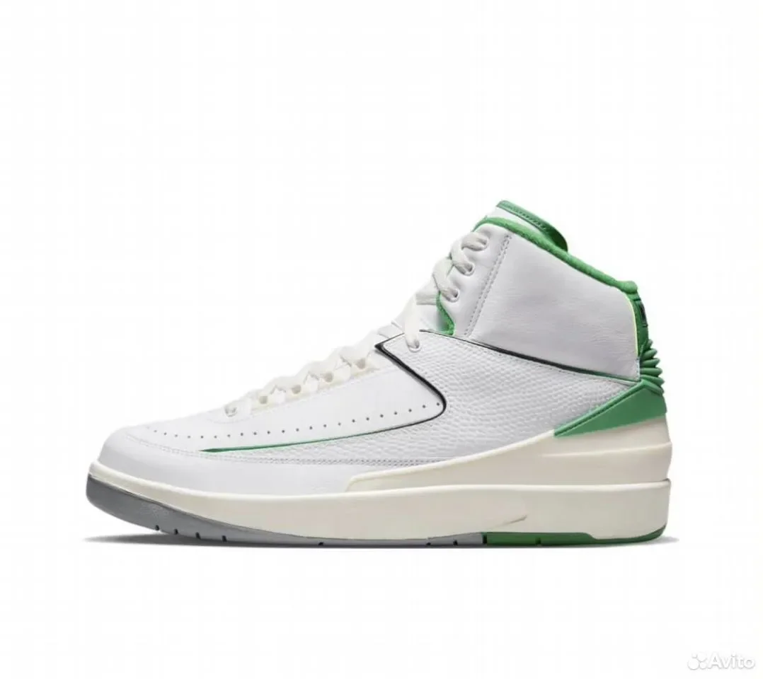 Кроссовки Nike Air Jordan 2 Lucky Green - изображение 1