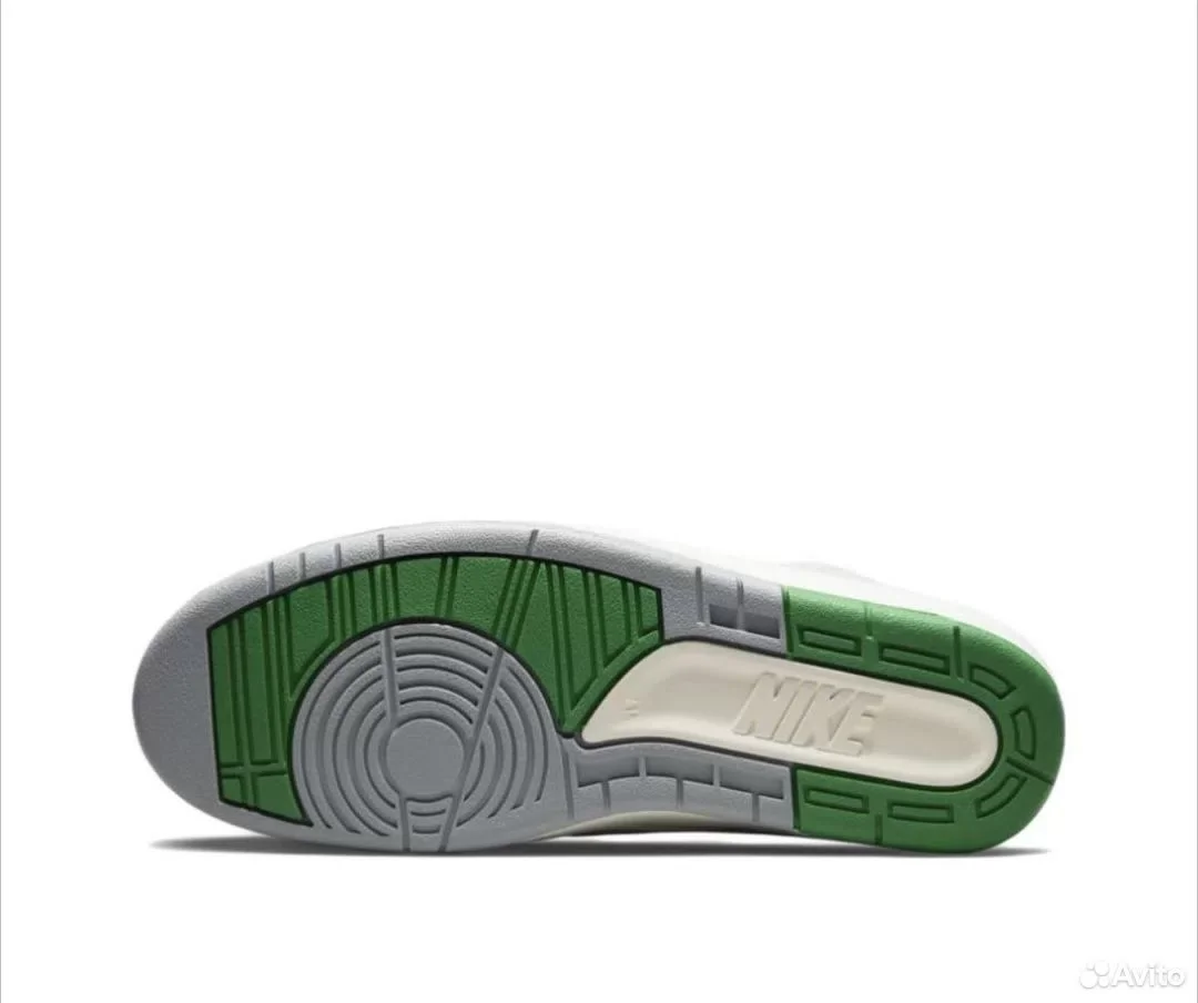 Кроссовки Nike Air Jordan 2 Lucky Green - миниатюра 6