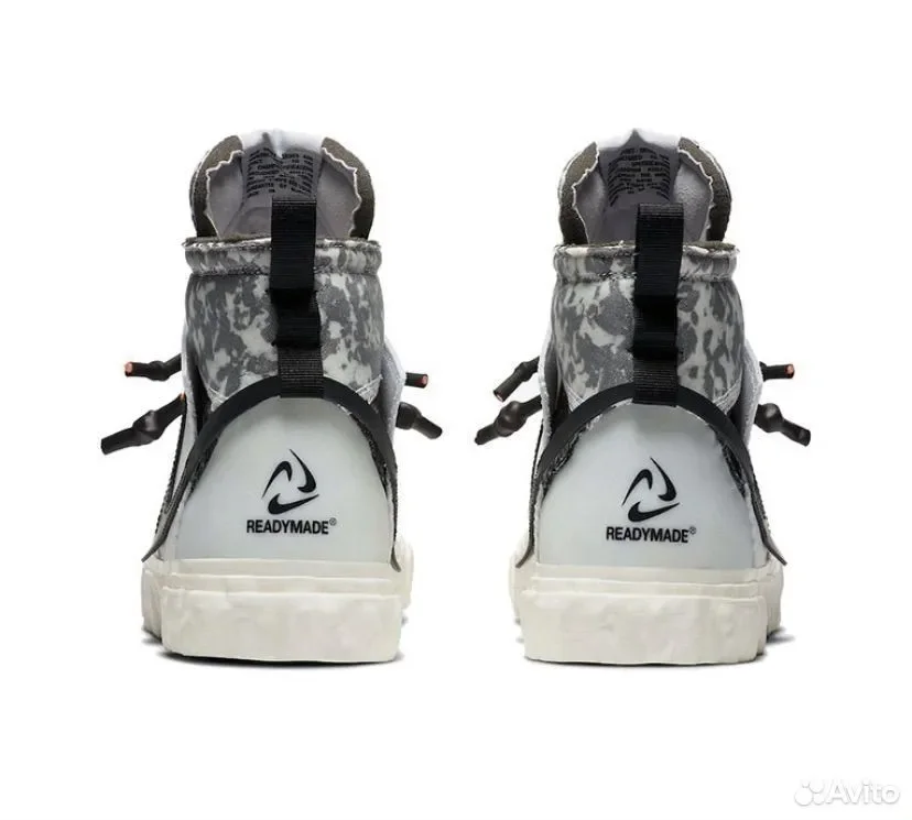 Кроссовки Nike Blazer Mid x readymade White - миниатюра 5