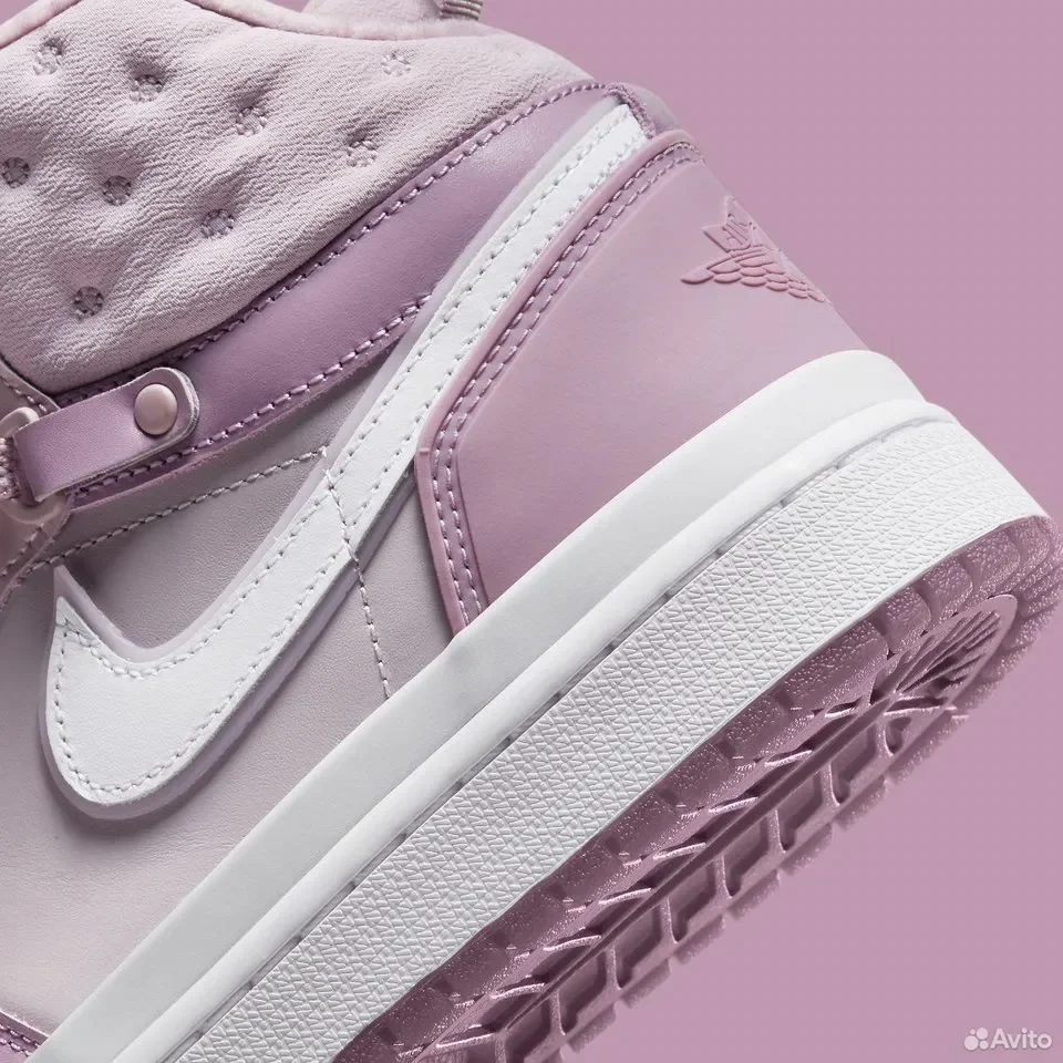Кроссовки Air Jordan 1 Acclimate Dusty Pink - миниатюра 4