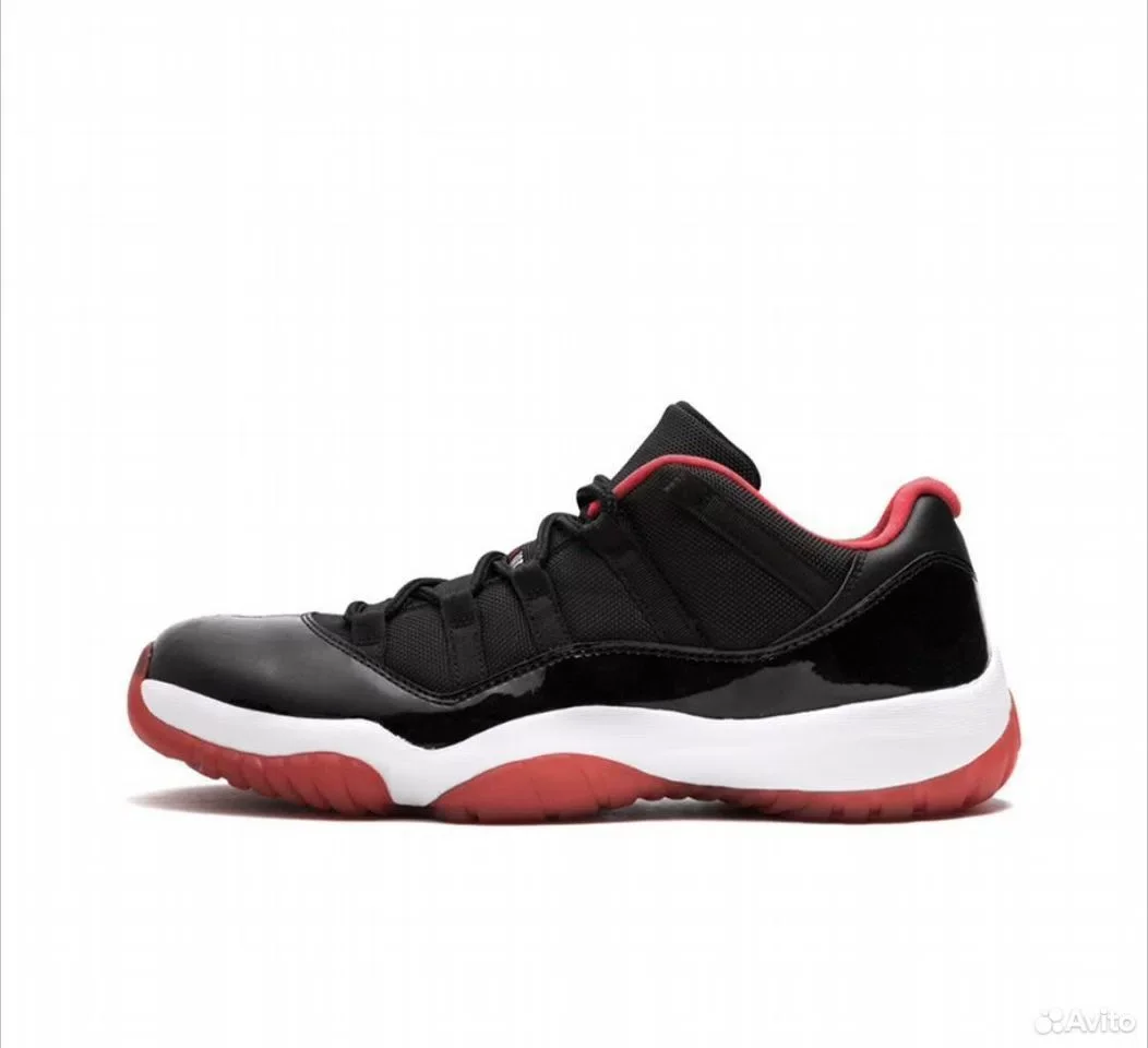 Кроссовки Nike Air Jordan 11 Retro Low Bred - миниатюра 2